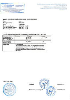Анализ T-spot